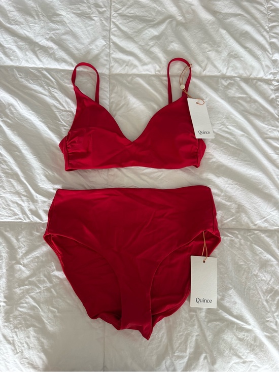 Quince Other - NWT Quince Italian high rise bikini set